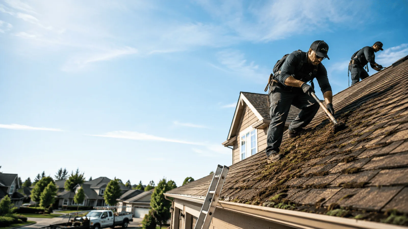 Roof Moss Removal in Ashley, ND near me
